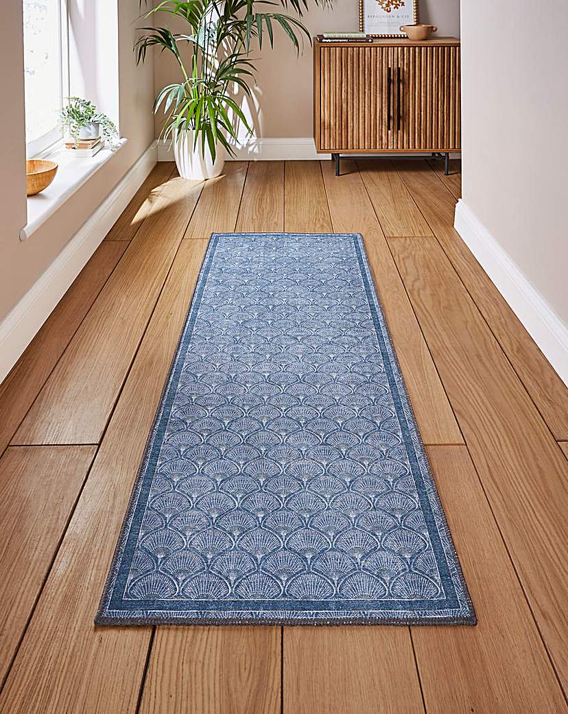 Catherine Lansfield Deco Peacock Runner