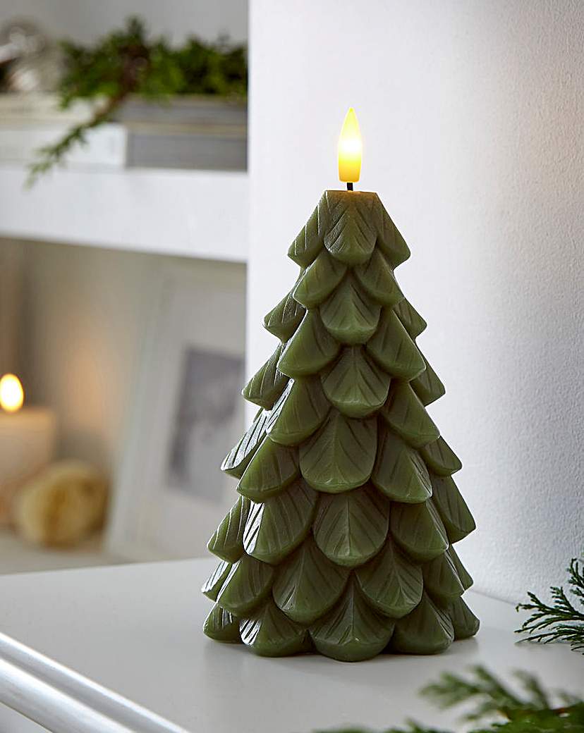 New In - Tree Scented LED Candle