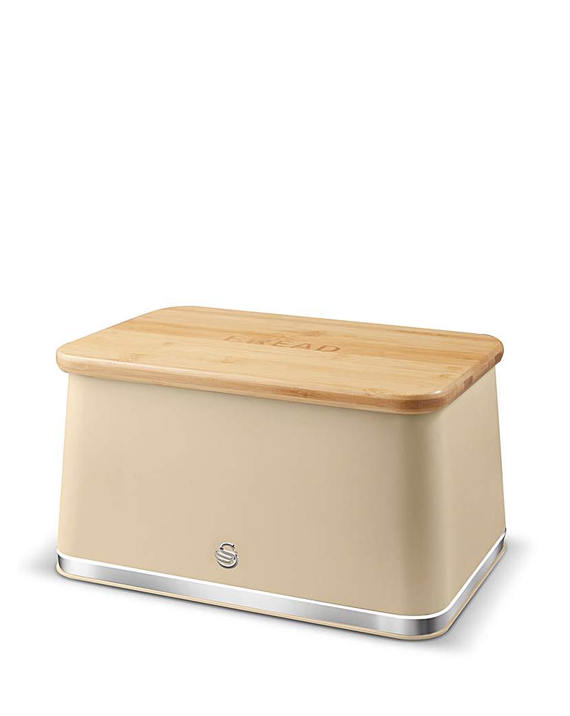 Swan Nordic Bread Bin Oatmeal