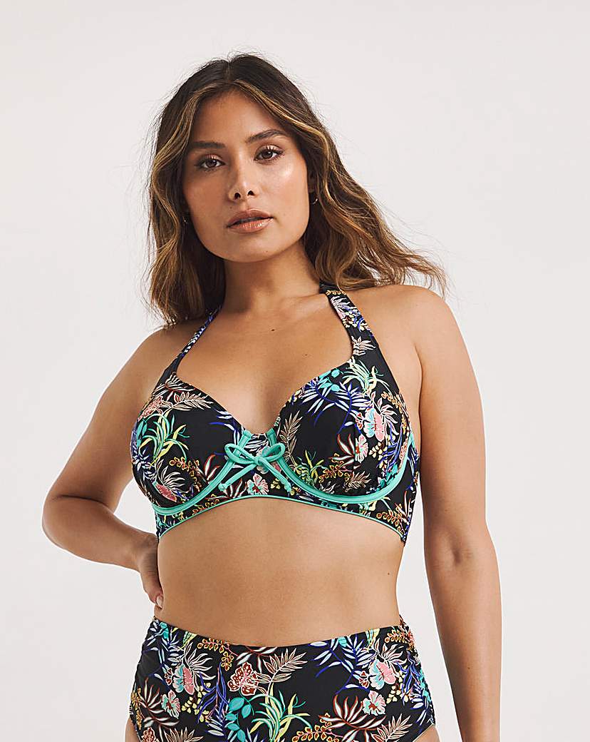 Joe Browns Floral Print Bikini Top