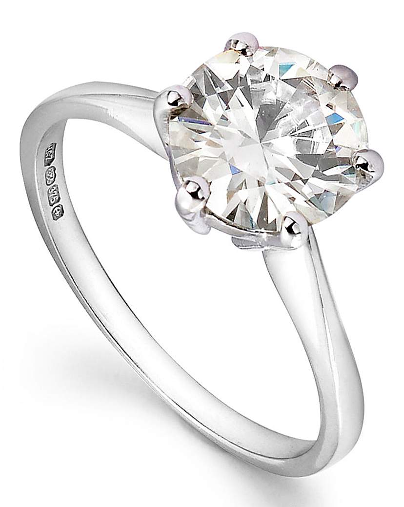 Moissanite 9 Carat Gold 2 Ring