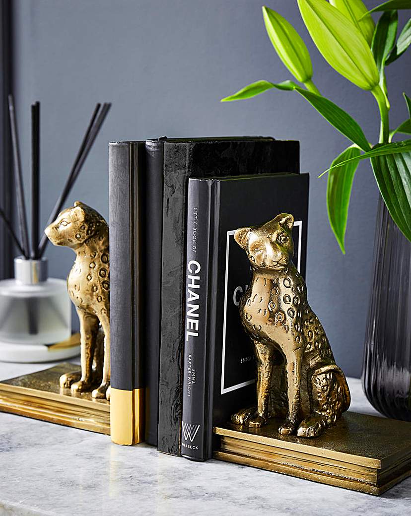 Joanna Hope Leopard Bookends