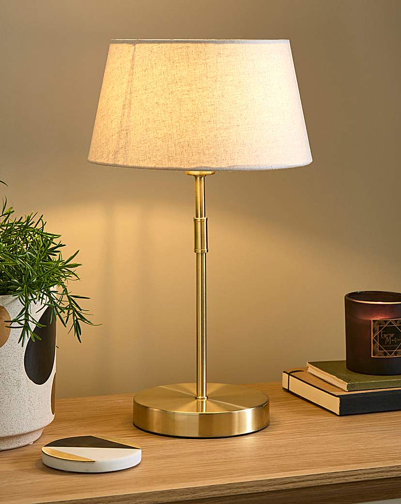 Julipa Gold Brass Table Lamp