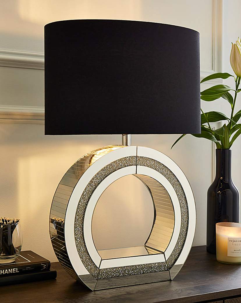 Joanna Hope Chrome Mirrored Table Lamp