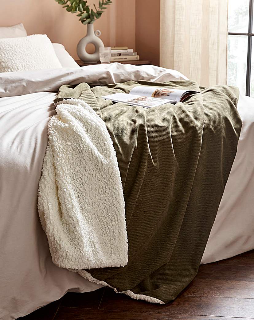 Gray & Osbourn No.3 Corduroy Throw