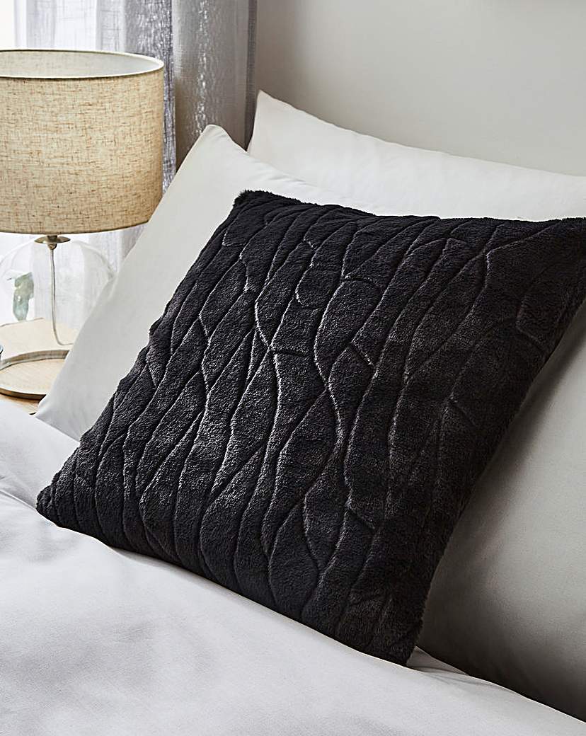 Joanna Hope Clipped Faux Fur Cushion