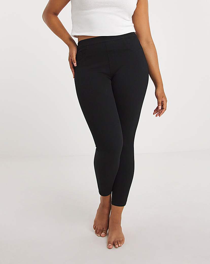 Spanx Jean-ish Ankle Leggings Black