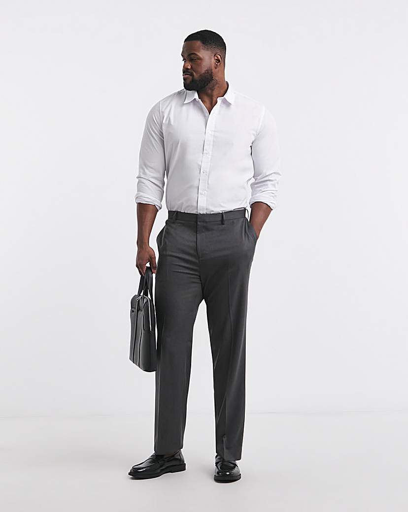 White Long Sleeve Formal Shirt