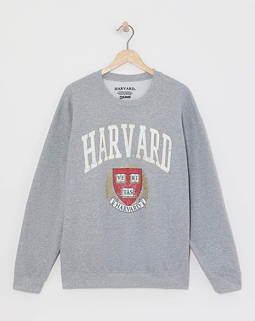 Grey Marl Harvard License Sweatshirt