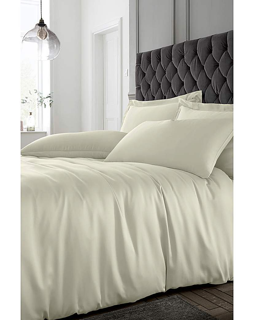 CL Silky Soft Satin Duvet Set - Champagne