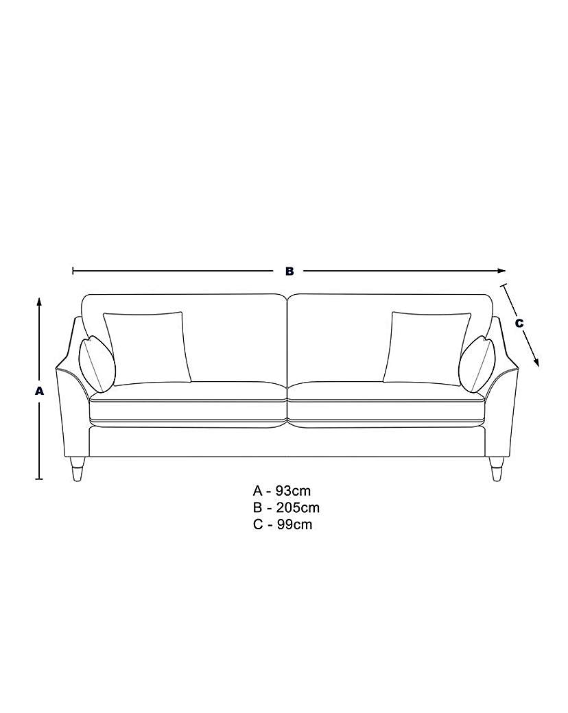 Hepburn 3 Seater Sofa