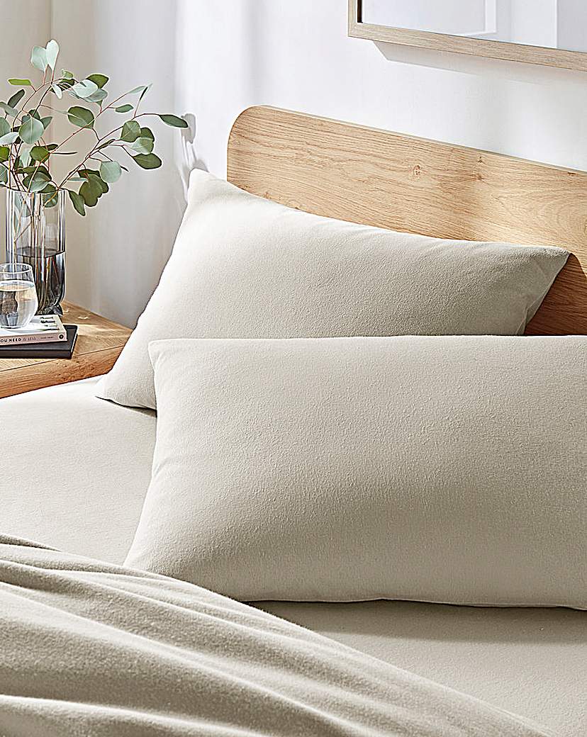 Warm and Cosy Brushed Cotton Pillowcases