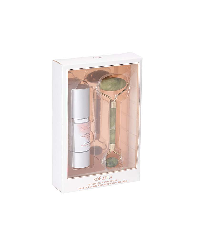 Zoe Ayla Jade Roller & Retinol Cream Set