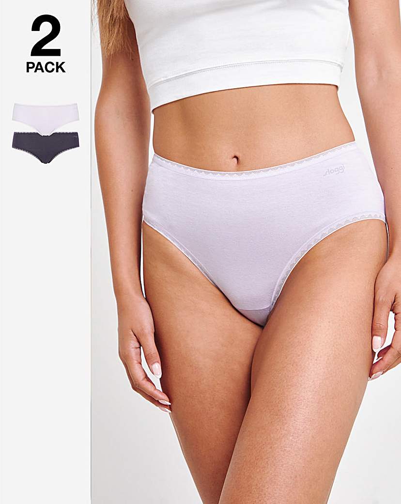 Sloggi 2Pk Go Organic Midi Knicker