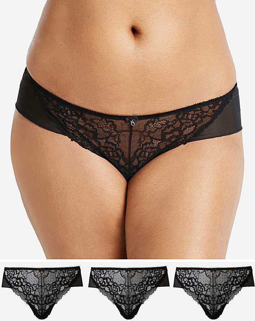 Ann Summers 3 Pack Sexy Lace Shorts