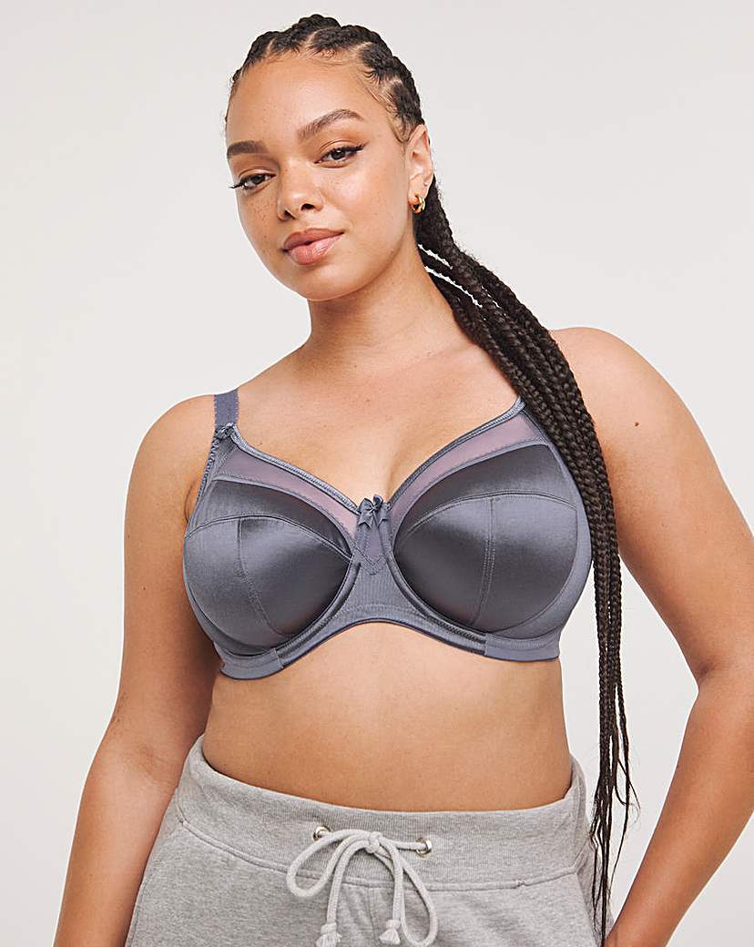 Goddess Keira Full Cup Wired Bra Blue