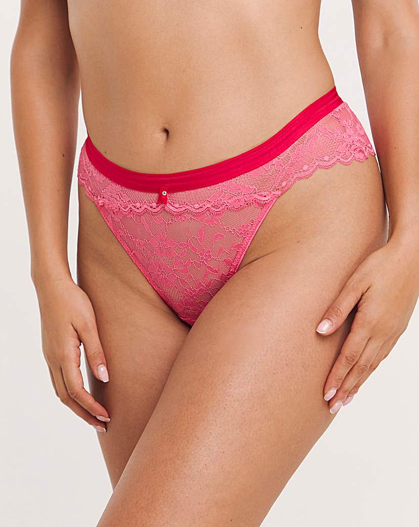 Freya Offbeat Brazilian Briefs Pink