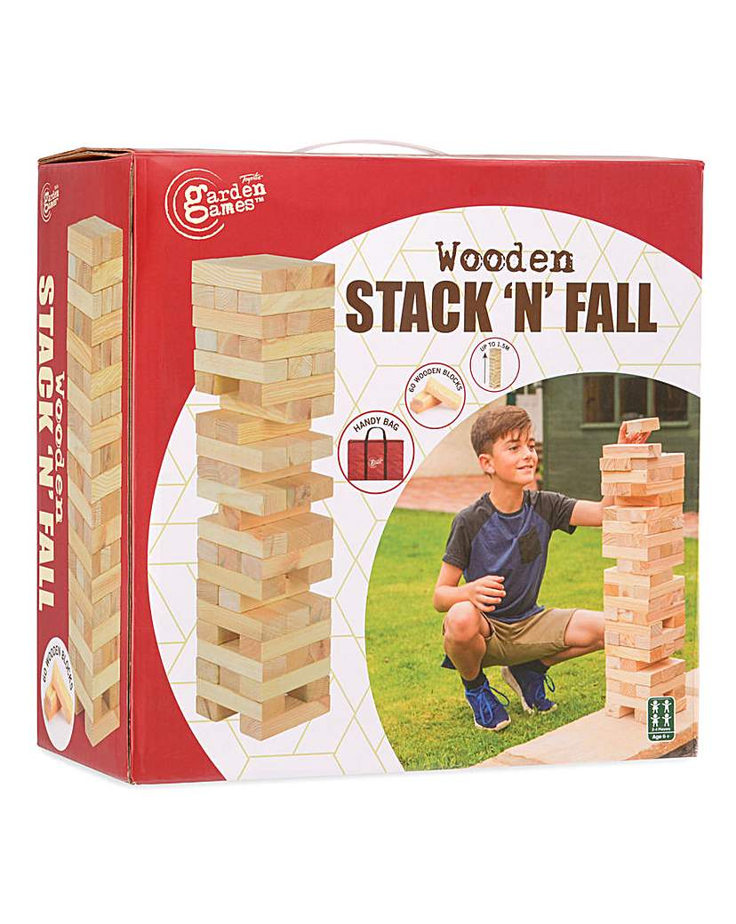 Image of Garden Games Giant Stack n Fall