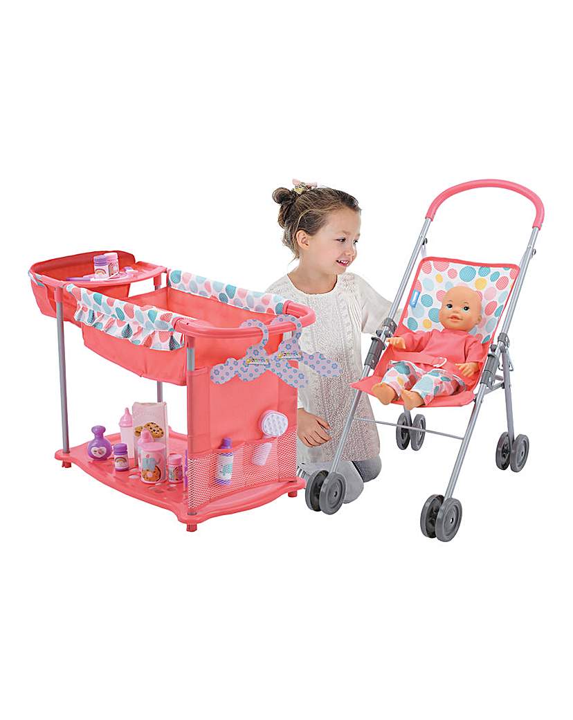 Image of Hauck Unidot Doll Stroll & Care Centre