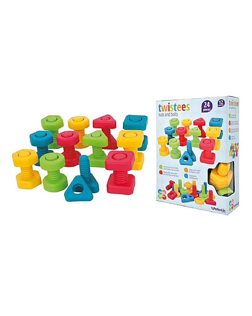 Image of Play & Learn Twistees Nuts and Bolts