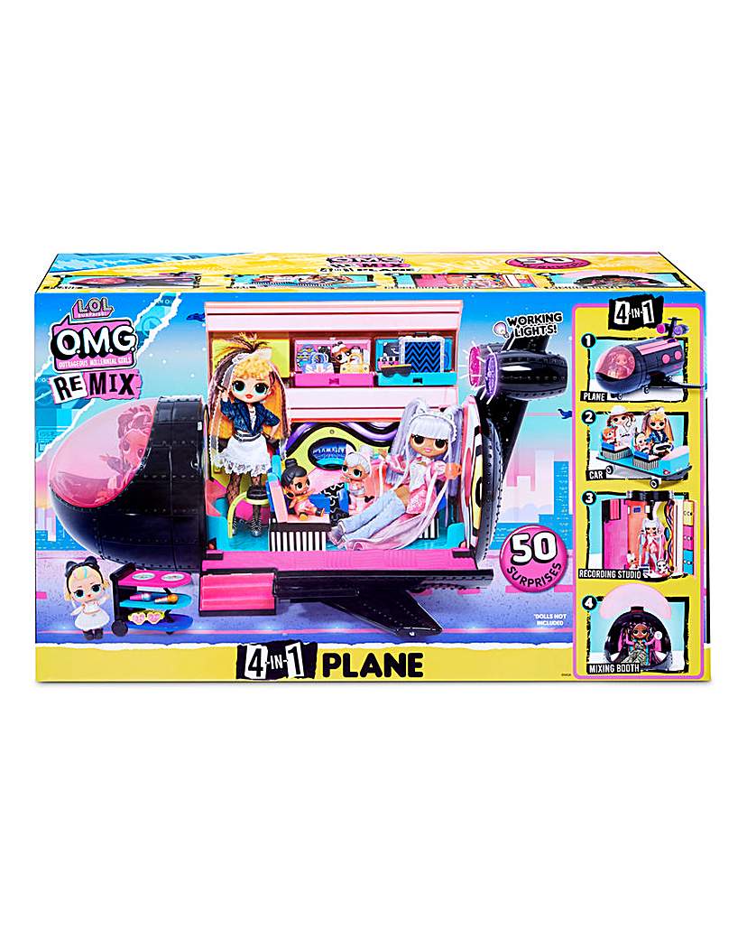 Image of LOL Surprise OMG Remix 4in1 Party Plane