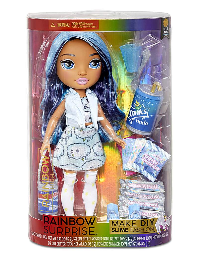 Image of Rainbow Surprise Large Doll - Blue Skye