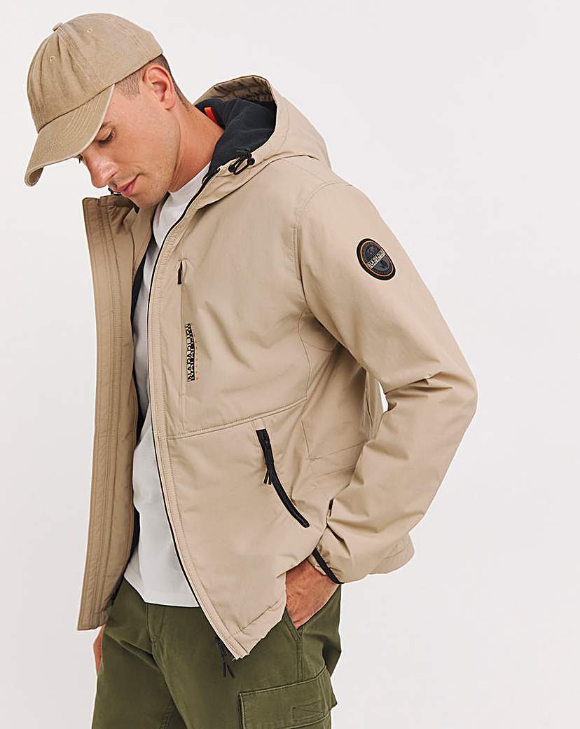 New In - Napapijri Tundra Beige Jacket - Beige