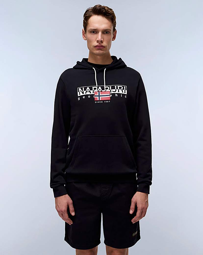 New In - Napapijri Aylmer Hoodie - Black