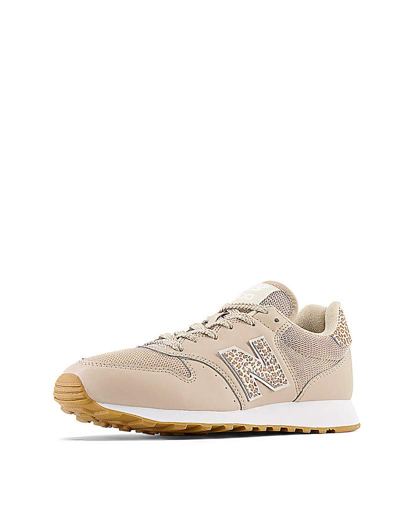 New Balance 500 Leopard Trainers