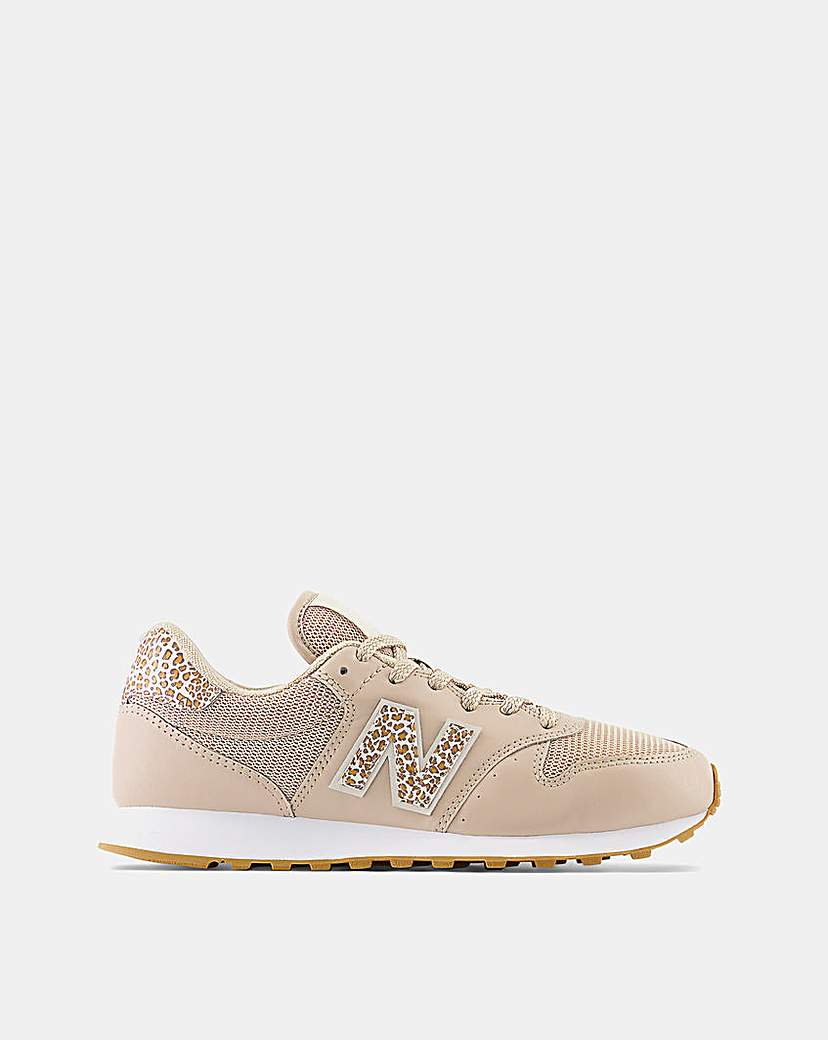 New Balance 500 Leopard Trainers