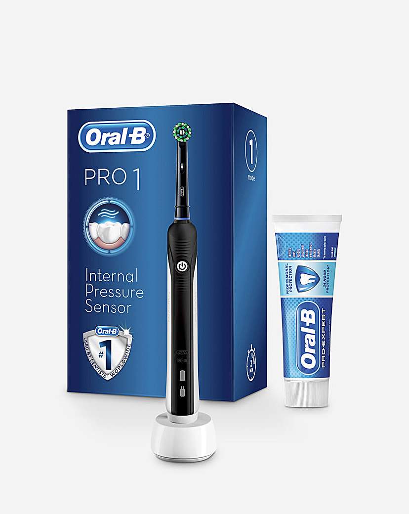 Oral-B Black Electric Toothbrush Set