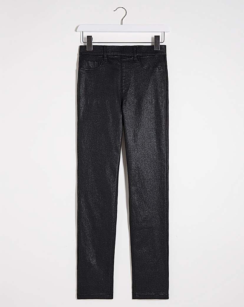 Black Bella Glitter Slim Leg Jeggings