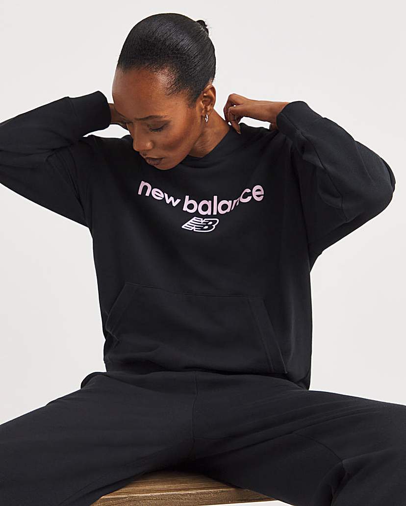 New Balance Sport French Terry Hoodie - Black