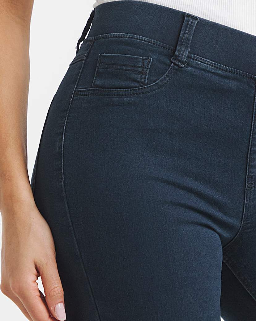 Bella Indigo Pull On Slim Leg Jeggings
