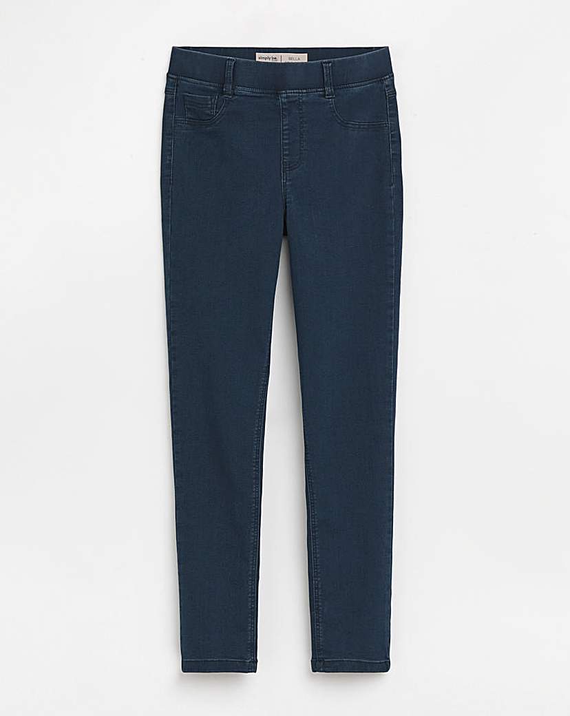 Bella Indigo Pull On Slim Leg Jeggings