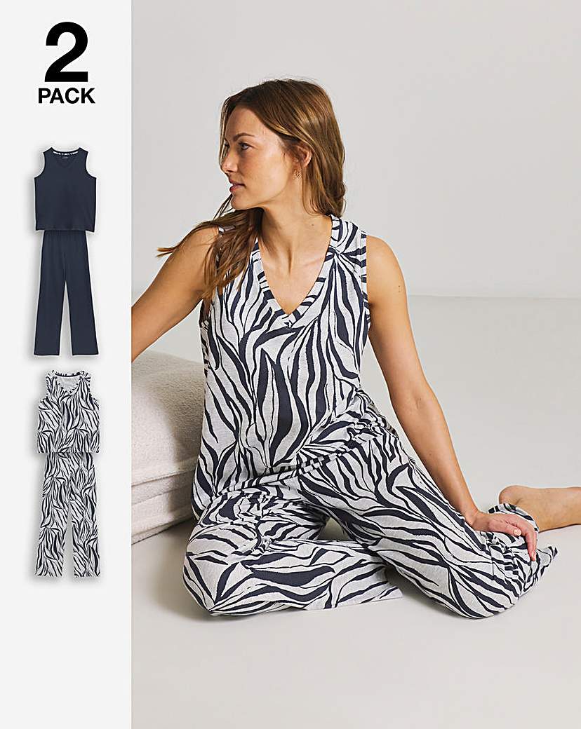 Pretty Secrets Zebra (2 Pack) PJ Set