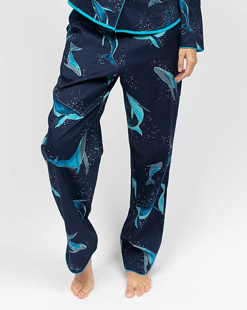 New In - Cyberjammies Whale Pyjama Pant
