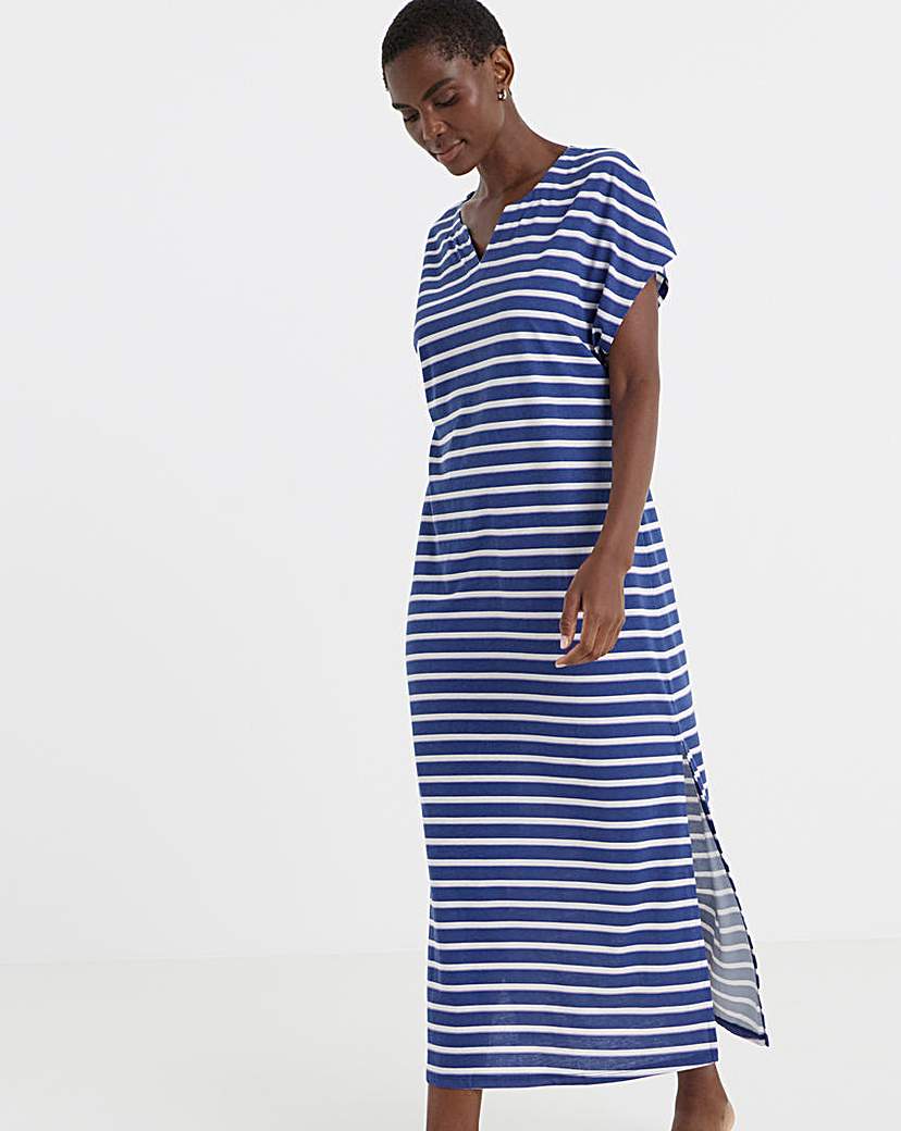 Value Stripe Maxi Nightie