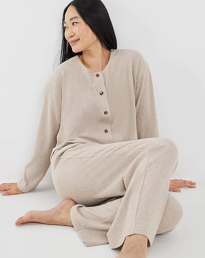 Figleaves Button Through Lounge Set