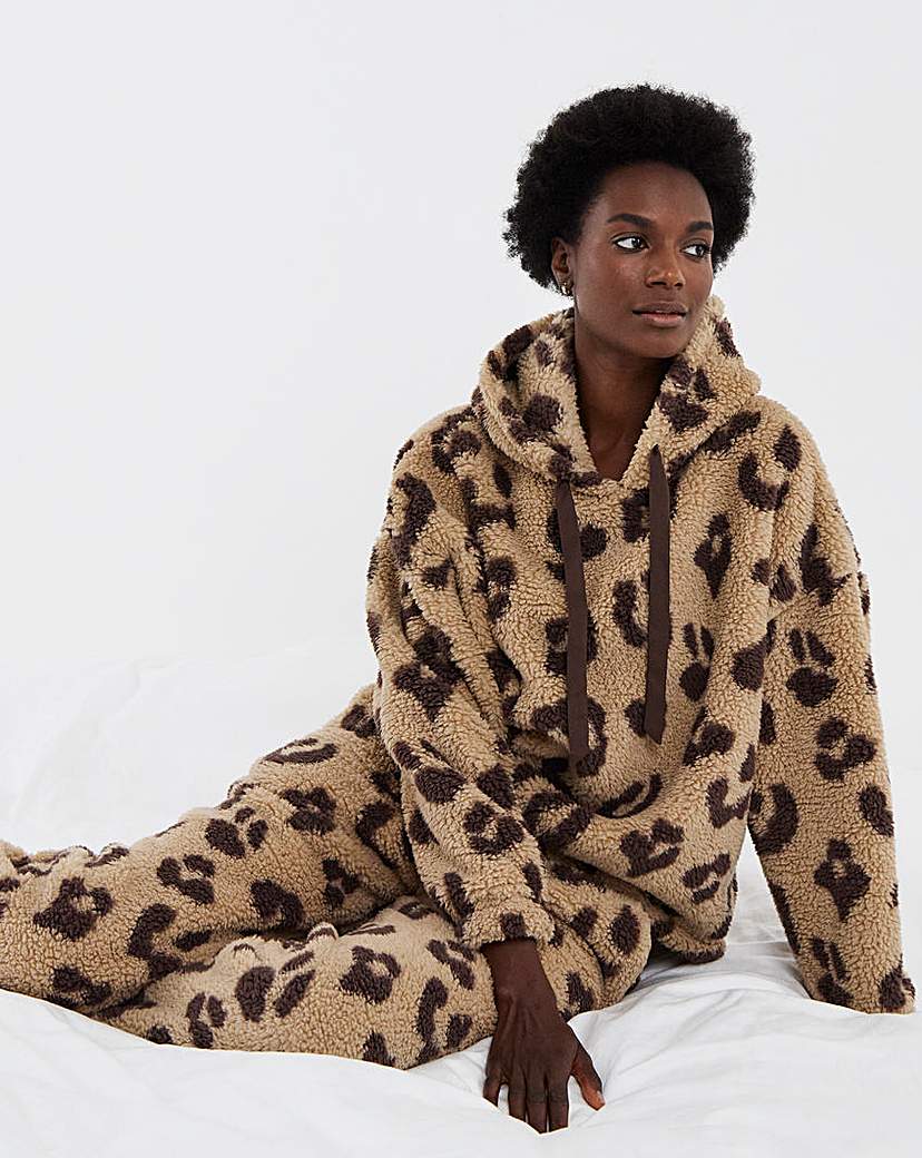 Pretty Secrets Leopard Teddy Twosie