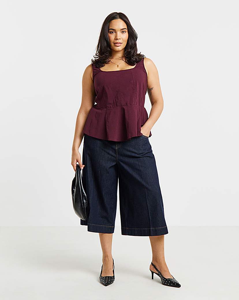 Simply Be Corset Detail Top
