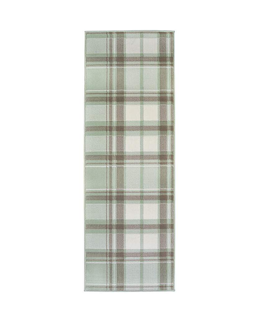 Maestro Tartan Runner - Sage