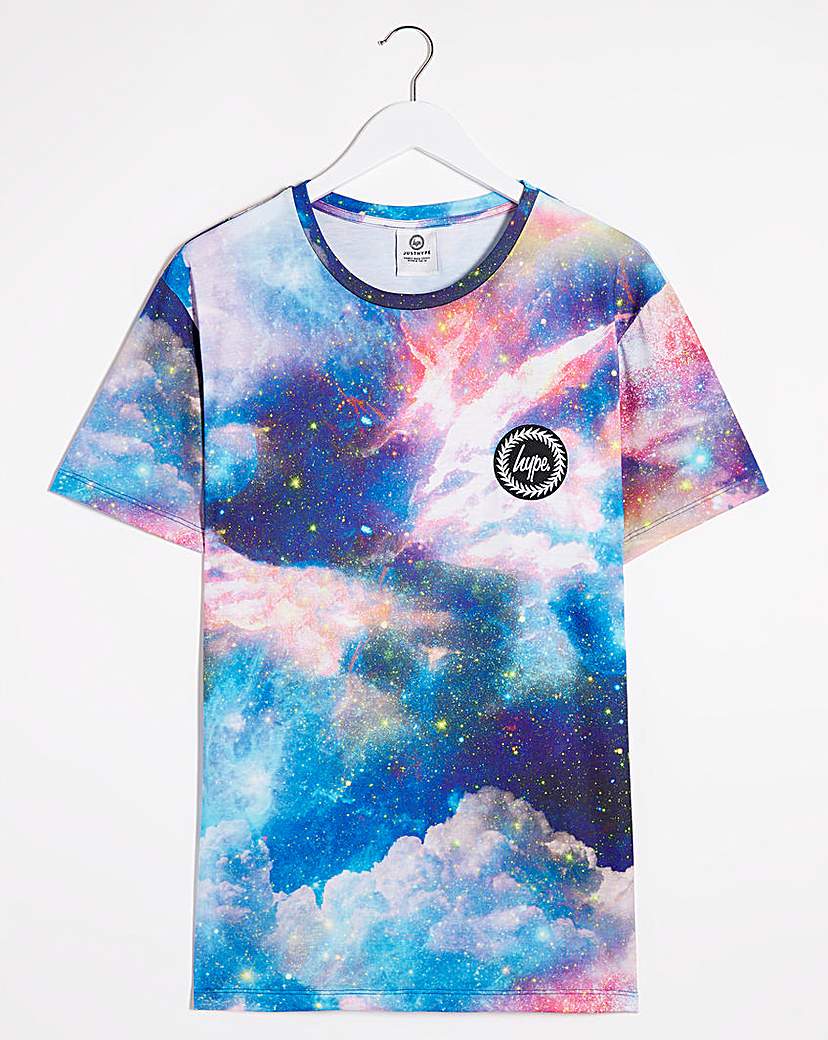 Image of Hype Sunset Space T-Shirt Long