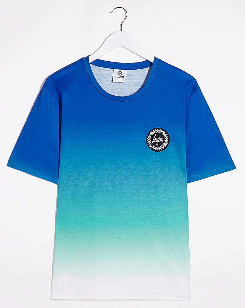 Image of Hype Blue Summer Fade T-Shirt Long