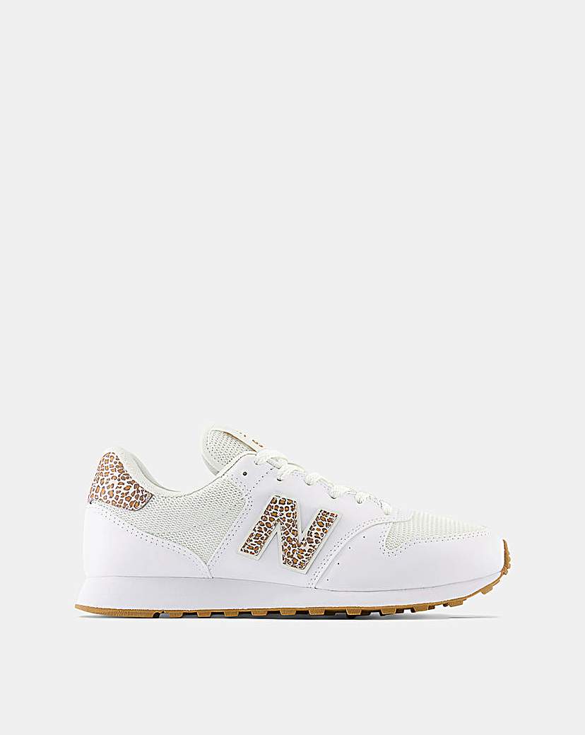 New In - New Balance 500 Leopard Print Trainers