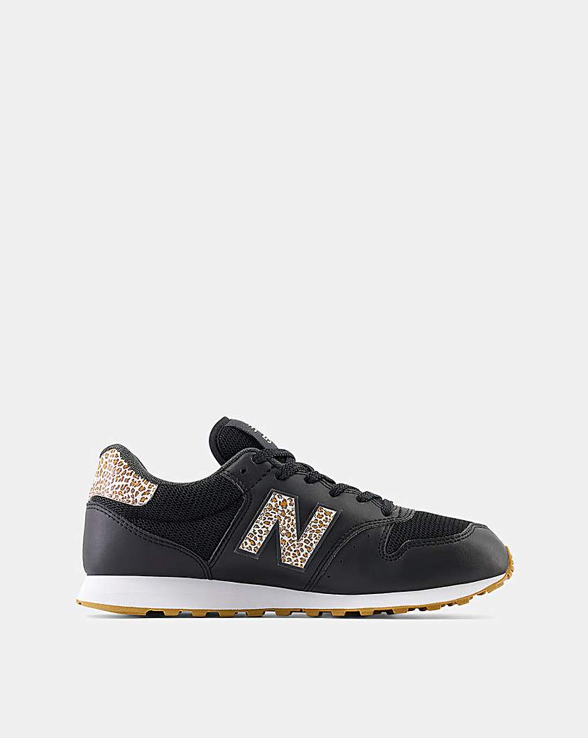 New In - New Balance 500 Leopard Print Trainers