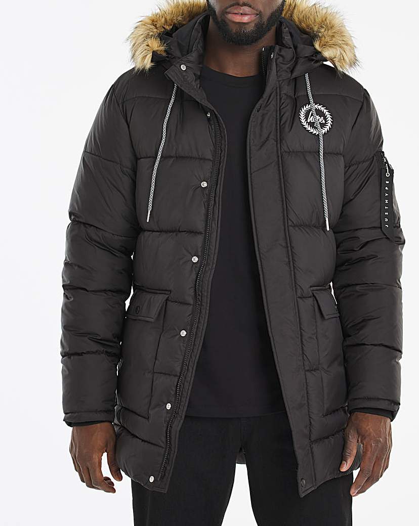 Image of Hype Black Explorer Jacket