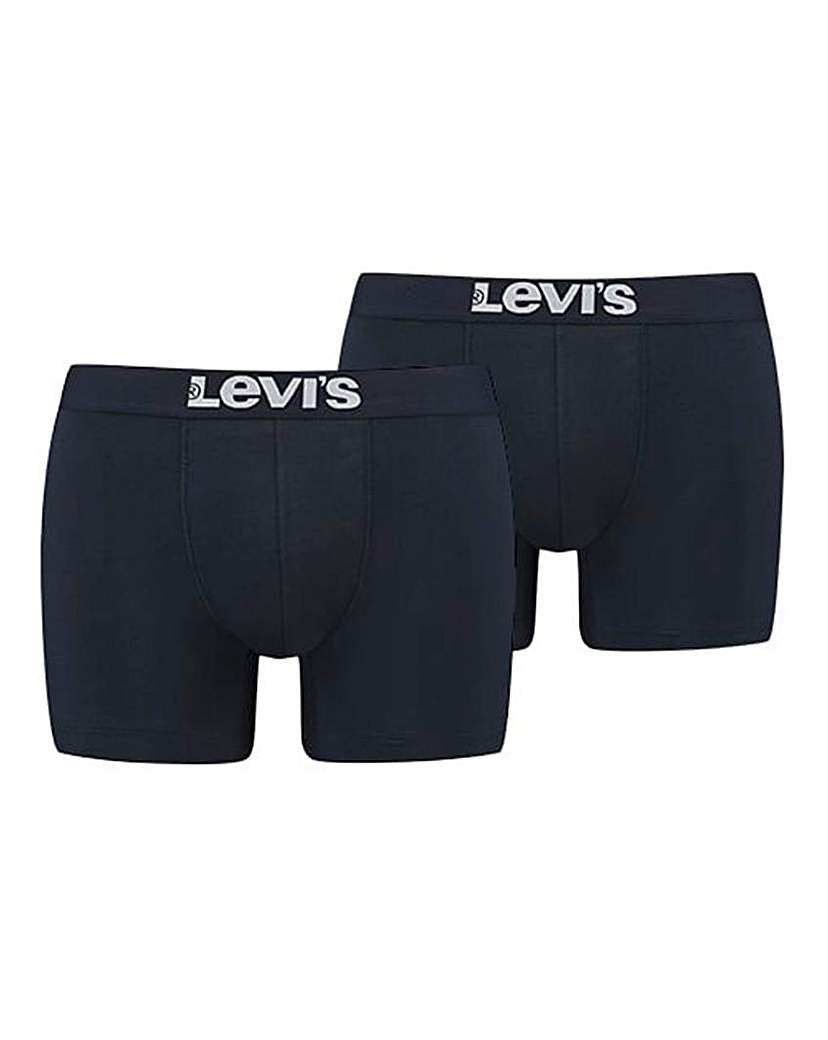 Image of Levi's 2 Pack Solid Boxer