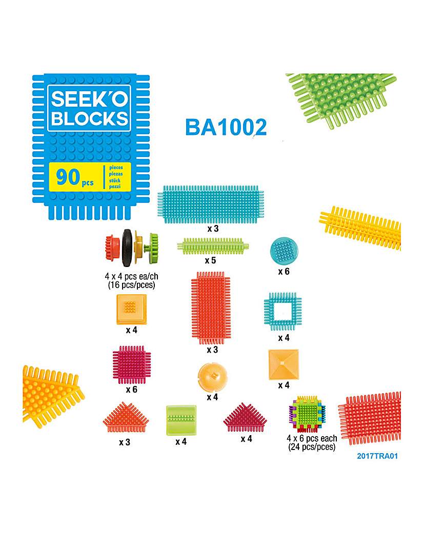 Image of Faujas Building Blocks 90pc PVC Bag