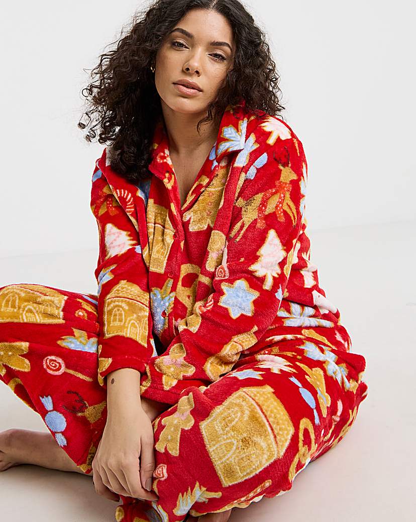 New In - Pretty Secrets Fleece Family PJs- Ladies